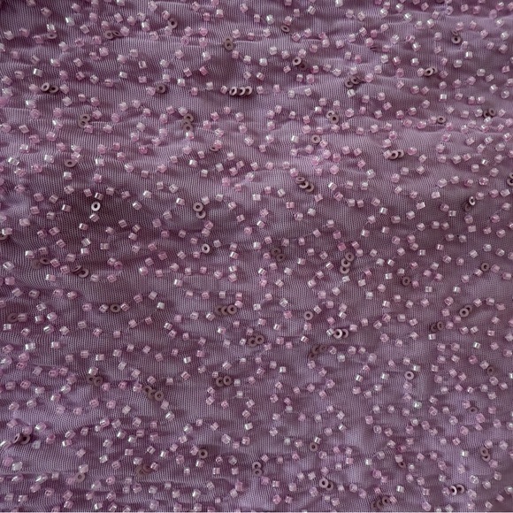 Oh Polly Pink Beaded Two-Piece Skirt Set - Picture 5 of 7